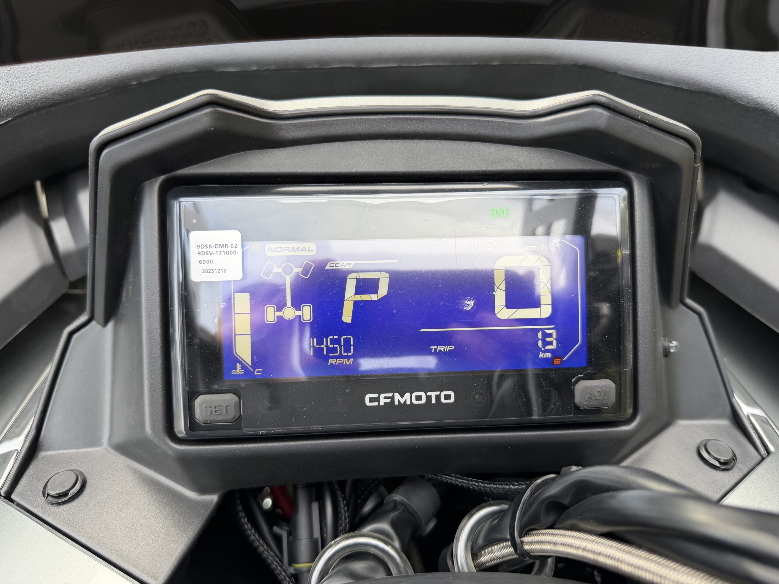 CFMOTO CFORCE 625 TOURING ABS 95km/t - Bilde 16